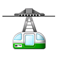 Émoji 🚡 Tramway Aérien sur Samsung Experience 8.0.