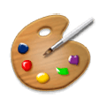 🎨 Emoji Paleta De Pintor en Samsung Experience 8.0.