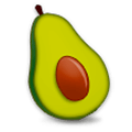 Emoji 🥑 Avocado su Samsung Experience 8.0.