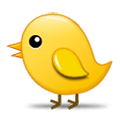 Emoji 🐤 Pulcino su Samsung Experience 8.0.
