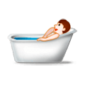 Emoji 🛀 Persona Che Fa Il Bagno su Samsung Experience 8.0.