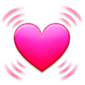 Émoji 💓 Cœur Battant sur Samsung Experience 8.0.