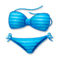 Emoji 👙 Bikini su Samsung Experience 8.0.