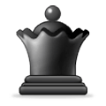 Emoji ♛ Regina nera scacchistica su Samsung Experience 8.0.
