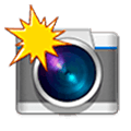 📸 Emoji Câmera Com Flash na Samsung Experience 8.0.