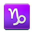 Emoji ♑ Segno Zodiacale Del Capricorno su Samsung Experience 8.0.