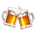 🍻 Emoji Jarras De Cerveza Brindando en Samsung Experience 8.0.