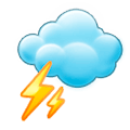 🌩️ Emoji Nuvem Com Trovão na Samsung Experience 8.0.