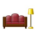 🛋️ Emoji Sofa und Lampe Samsung Experience 8.0.