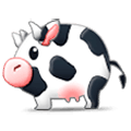 Émoji 🐄 Vache sur Samsung Experience 8.0.