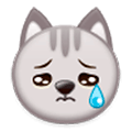 Emoji 😿 Gatto Che Piange su Samsung Experience 8.0.