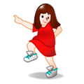 💃 Emoji tanzende Frau Samsung Experience 8.0.