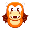 Émoji 🐲 Tête De Dragon sur Samsung Experience 8.0.