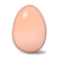 Émoji 🥚 œuf sur Samsung Experience 8.0.