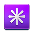 Emoji ✳️ Asterisco su Samsung Experience 8.0.