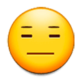 😑 Emoji Cara Sin Expresión en Samsung Experience 8.0.