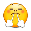 😤 Emoji Cara Resoplando en Samsung Experience 8.0.