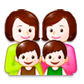 👩‍👩‍👦‍👦 Emoji Familia: Mujer, Mujer, Niño, Niño en Samsung Experience 8.0.