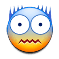 😨 Emoji Rosto Amedrontado na Samsung Experience 8.0.