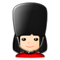 💂🏻‍♀️ Emoji Guardia Mujer: Tono De Piel Claro en Samsung Experience 8.0.