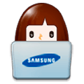 👩‍💻 Emoji IT-Expertin Samsung Experience 8.0.