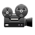 Émoji 📽️ Projecteur Cinématographique sur Samsung Experience 8.0.