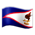 🇦🇸 Emoji Bandera: Samoa Americana en Samsung Experience 8.0.