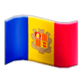 🇦🇩 Emoji Bandeira: Andorra na Samsung Experience 8.0.