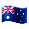 🇦🇺 Emoji Bandeira: Austrália na Samsung Experience 8.0.