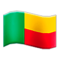 🇧🇯 Emoji Bandera: Benín en Samsung Experience 8.0.