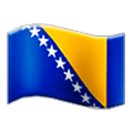 Émoji 🇧🇦 Drapeau : Bosnie-Herzégovine sur Samsung Experience 8.0.