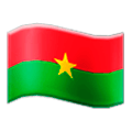 🇧🇫 Emoji Bandeira: Burquina Faso na Samsung Experience 8.0.