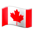Émoji 🇨🇦 Drapeau : Canada sur Samsung Experience 8.0.