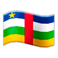 🇨🇫 Emoji Bandera: República Centroafricana en Samsung Experience 8.0.