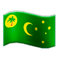 🇨🇨 Emoji Bandera: Islas Cocos en Samsung Experience 8.0.