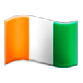 🇨🇮 Emoji Bandera: Côte D’Ivoire en Samsung Experience 8.0.