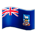 🇫🇰 Emoji Bandeira: Ilhas Malvinas na Samsung Experience 8.0.