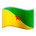 🇬🇫 Emoji Bandeira: Guiana Francesa na Samsung Experience 8.0.