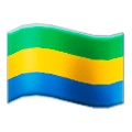 Émoji 🇬🇦 Drapeau : Gabon sur Samsung Experience 8.0.