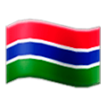 🇬🇲 Emoji Bandera: Gambia en Samsung Experience 8.0.