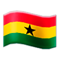 Émoji 🇬🇭 Drapeau : Ghana sur Samsung Experience 8.0.