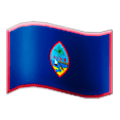 🇬🇺 Emoji Bandeira: Guam na Samsung Experience 8.0.