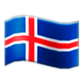 🇮🇸 Emoji Bandera: Islandia en Samsung Experience 8.0.