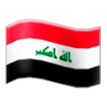 🇮🇶 Emoji Bandera: Irak en Samsung Experience 8.0.