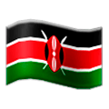 🇰🇪 Emoji Bandera: Kenia en Samsung Experience 8.0.