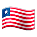 🇱🇷 Emoji Bandera: Liberia en Samsung Experience 8.0.