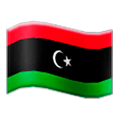 🇱🇾 Emoji Bandera: Libia en Samsung Experience 8.0.