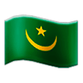 🇲🇷 Emoji Bandera: Mauritania en Samsung Experience 8.0.