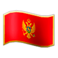 🇲🇪 Emoji Bandera: Montenegro en Samsung Experience 8.0.