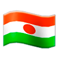 🇳🇪 Emoji Bandera: Níger en Samsung Experience 8.0.